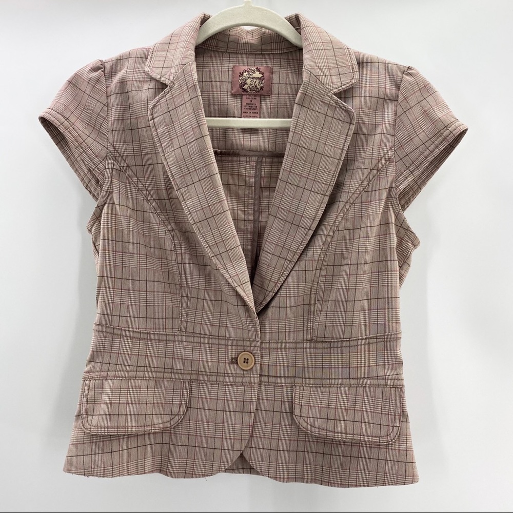 Forever 21 plaid blouse size S